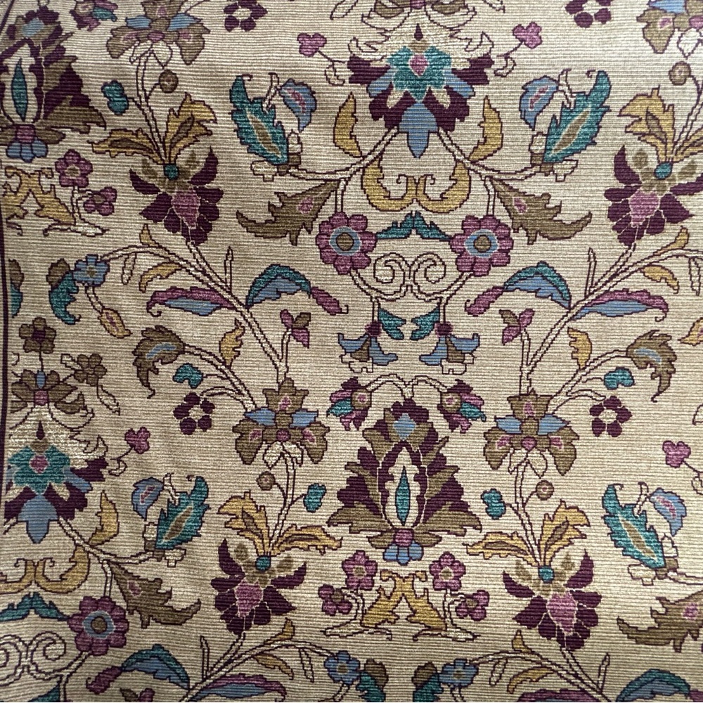 6 yards Ralph Lauren Bohemian Melstone Rug Umber Fabric - Picture 4 of 17